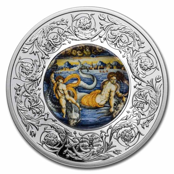 2025 Malta 1 oz Silver Venus and Cupid Swimming on Dolphins 2025 Malta 1 oz Silver Venus and Cupid Swimming on Dolphins