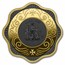2025 Malta 2 oz Silver Maltese Ox 10 Euro BU Coin (UHR/Gilded)