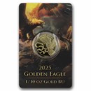 2025 Malta Golden Eagle 1/10 oz Gold Limited Edition BU Coin