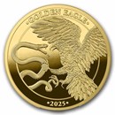 2025 Malta Golden Eagle 100 Euro 1 oz Gold Limited Edition Proof
