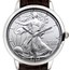 2025 Men's 1 oz Silver American Eagle Leather Watch