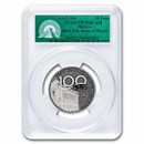 2025 MEX 2 oz Silver 100th Anniversary Banco de Mexico PR-70 PCGS