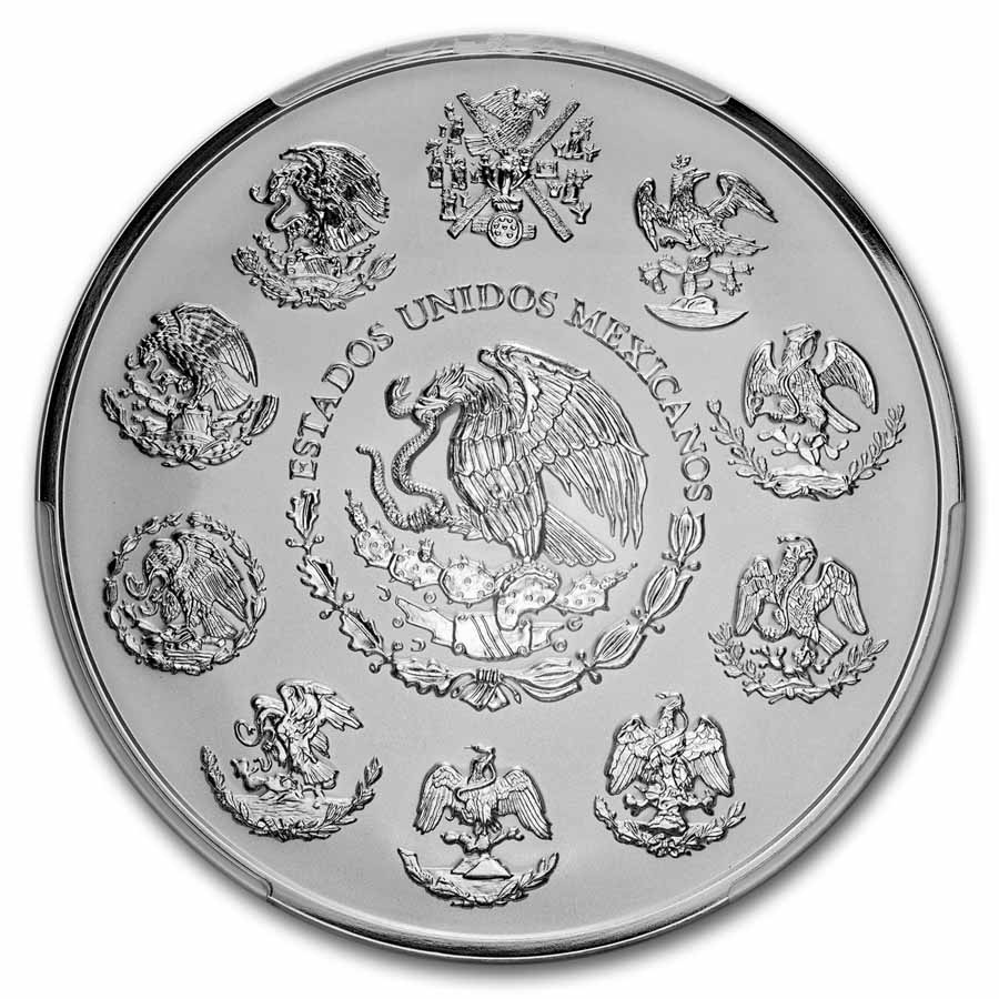 Buy 2025 Mexico 1 kilo Silver Aztec Calendar PL-70 | APMEX