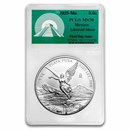 2025 Mexico 1 kilo Silver Libertad MS-70 PCGS (FDI, Green Label)