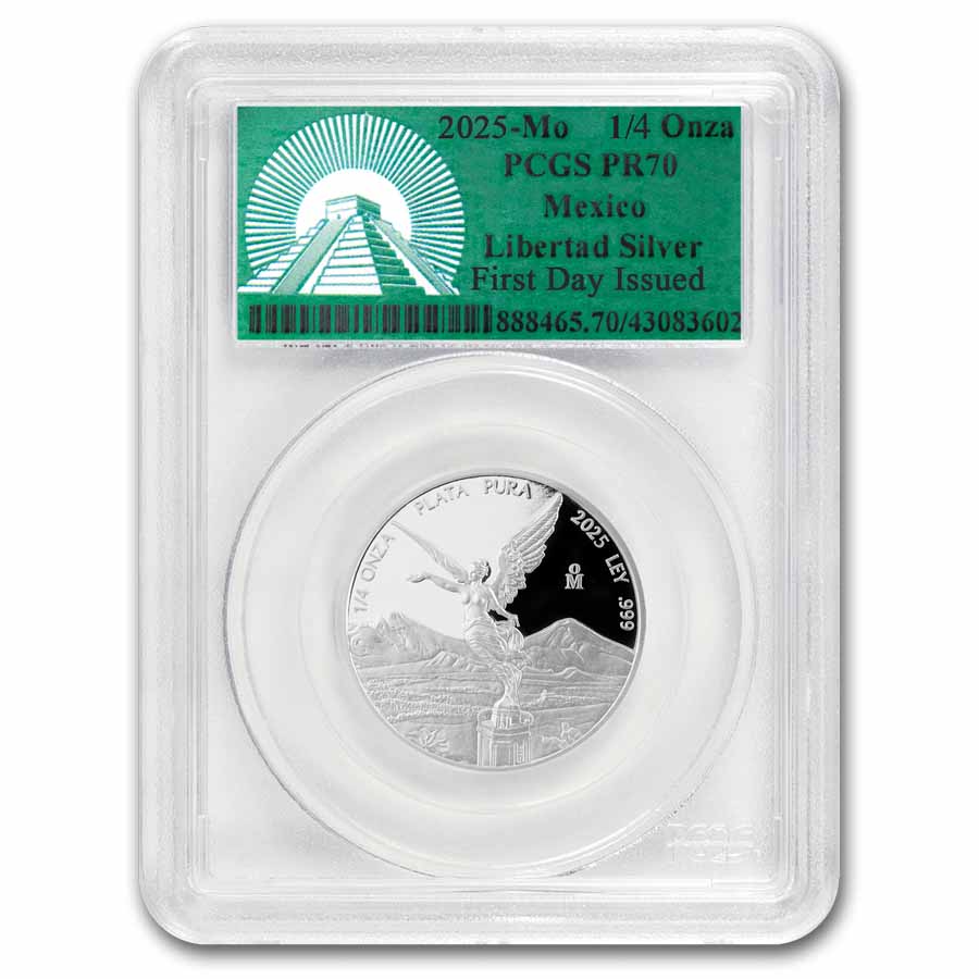 2025 Mexico 5-Coin Silver Libertad Proof Set PR-70 PCGS (FDI) | eBay