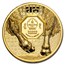 2025 Mongolia 1 oz Gold Proof Wild Mongolia Bison (Box & COA)