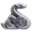 2025 Mongolia 1 oz Silver Antique Lunar Nimble Snake Shaped Coin