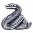 2025 Mongolia 1 oz Silver Antique Lunar Nimble Snake Shaped Coin