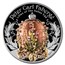 2025 Mongolia 2 oz Ag Faberge Lilies of the Valley PR-70 PCGS FDI