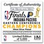 2025 NBA Eastern Conference Champions Indiana Pacers Coin