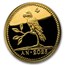 2025 Netherlands 1 oz Proof Gold Parrot Duit (w/ Box/COA)