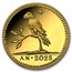 2025 Netherlands 1 oz Proof Gold Parrot Duit (w/ Box/COA)