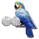2025 Netherlands 1 oz Proof Silver Parrot Duit (w/ Box/COA)