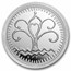 2025 Netherlands 1 oz Silver Parrot Duit Restrike BU