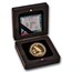 2025 Netherlands 2 oz Proof Gold Parrot Duit (w/ Box/COA)