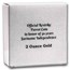 2025 Netherlands 2 oz Proof Gold Parrot Duit (w/ Box/COA)