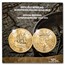 2025 Netherlands Gold Proof Ship Shilling (w/ Compass Box)