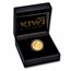 2025 New Zealand 1/4 oz Proof Gold $10 Rowi Kiwi (w/ Box & COA)