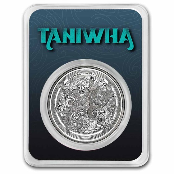 2025 New Zealand 1 oz Silver Dwelling Taniwha: Water in TEP 2025 New Zealand 1 oz Silver Dwelling Taniwha: Water in TEP