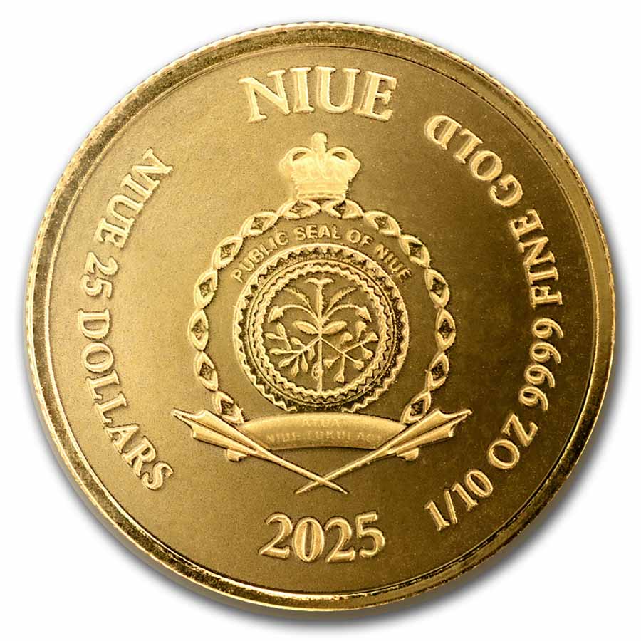 2025 Niue 1/10 oz Gold Proof-Like Lady Justice Coin | eBay