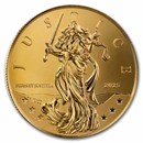 2025 Niue 1/10 oz Gold Proof-Like Lady Justice Coin