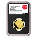 2025 Niue 1.2 gram Gold Coca-Cola® Bottle Cap - PF-70 NGC (FDI)