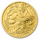 2025 Niue 1/2 oz Gold Czech Lion BU