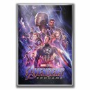 2025 Niue 1.5 oz Silver $2 Marvel Foil - Avengers: End Game