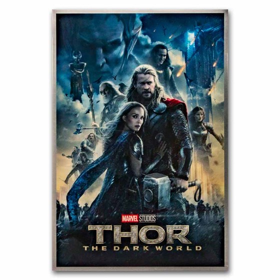 2025 Niue 1.5 oz Silver $2 Marvel: Thor The Dark World Foil