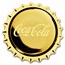 2025 Niue 1 gram Gold Coca-Cola® Bottle Cap w/ Box & COA