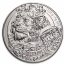 2025 Niue 1 kilo Silver Czech Lion BU