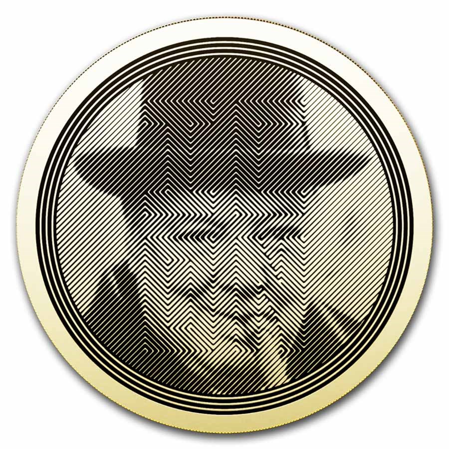 2025 Niue 1 oz Gold $100 ICON Sir Winston Churchill (Prooflike)