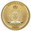 2025 Niue 1 oz Gold $250 Disney's Mickey Christmas in TEP