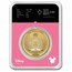 2025 Niue 1 oz Gold $250 Disney's Mickey Christmas in TEP