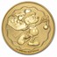 2025 Niue 1 oz Gold $250 Disney's Mickey Christmas in TEP