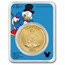 2025 Niue 1 oz Gold $250 Disney's Scrooge McDuck in TEP