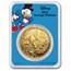 2025 Niue 1 oz Gold $250 Disney's Scrooge McDuck in TEP
