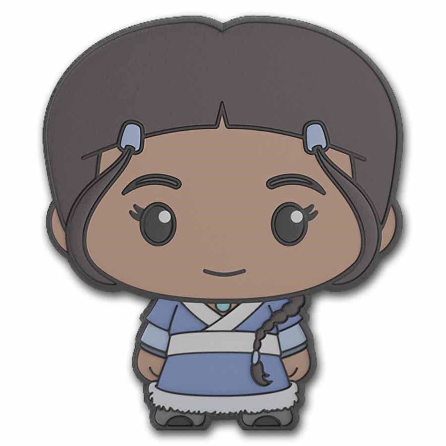 2025 Niue 1 oz Silver $2 Avatar The Last Airbender Chibi: Katara