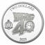 2025 Niue 1 oz Silver $2 Back to the Future 40 Anniversary Proof