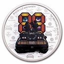 2025 Niue 1 oz Silver $2 Back to the Future 40 Anniversary Proof