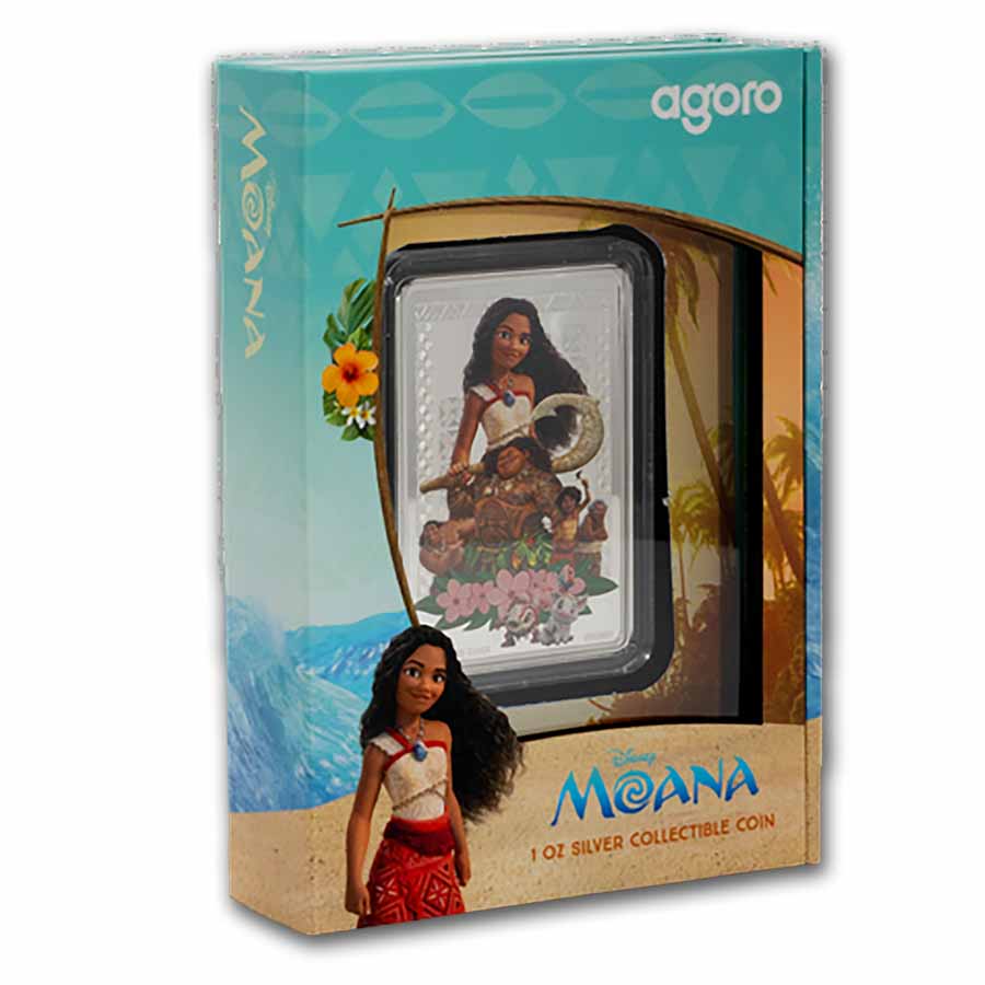 2025 Niue 1 oz Silver $2 Disney's Moana
