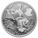 2025 Niue 1 oz Silver $2 Disney's Scrooge McDuck BU