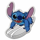 2025 Niue 1 oz Silver $2 Disney's Stitch: Surf's Up