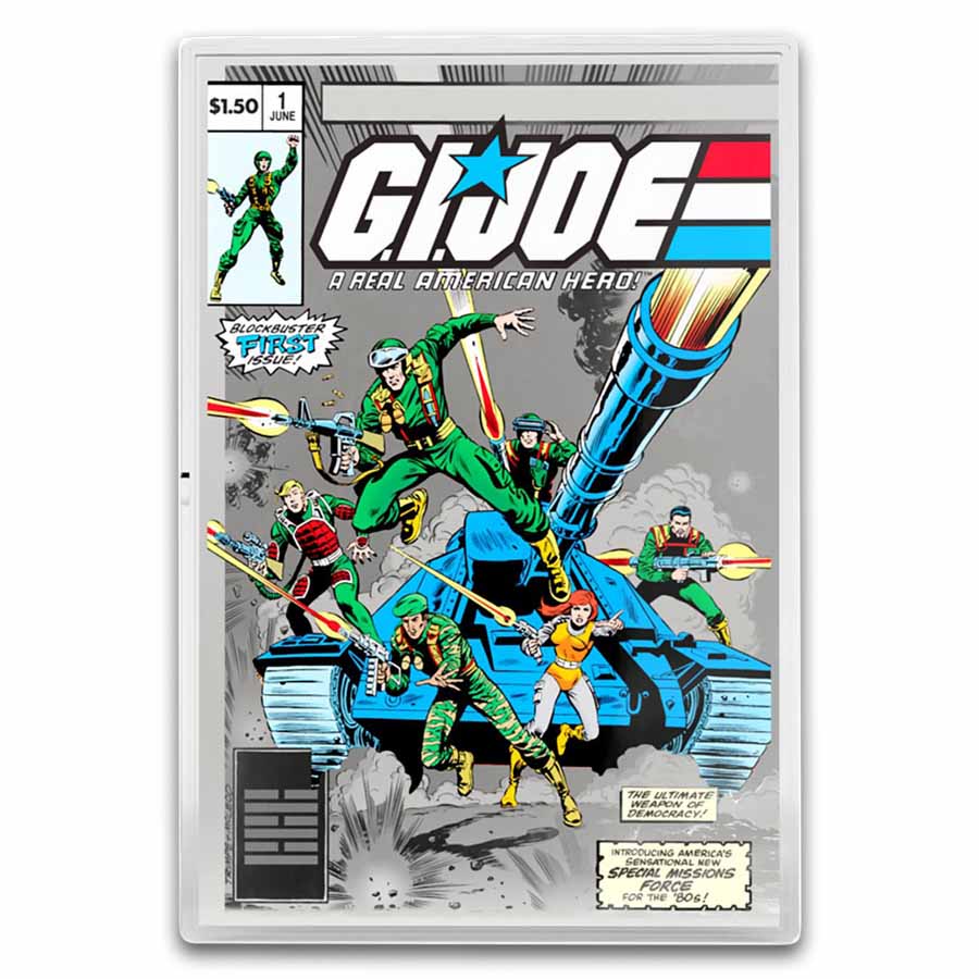 Buy 2025 1 oz Silver G.I Joe -Real American Hero Foil | APMEX