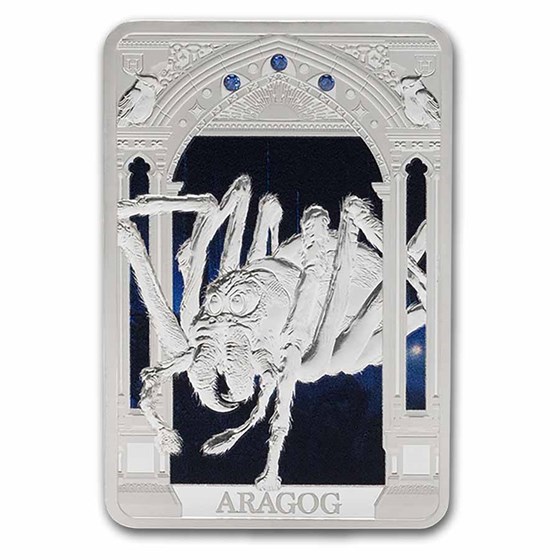 2025 Niue 1 oz Silver $2 HP Magical Creatures: Aragog 2025 Niue 1 oz Silver $2 HP Magical Creatures: Aragog