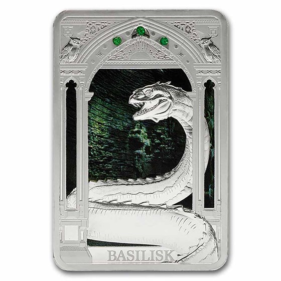 2025 Niue 1 oz Silver $2 HP Magical Creatures: Basilisk 2025 Niue 1 oz Silver $2 HP Magical Creatures: Basilisk