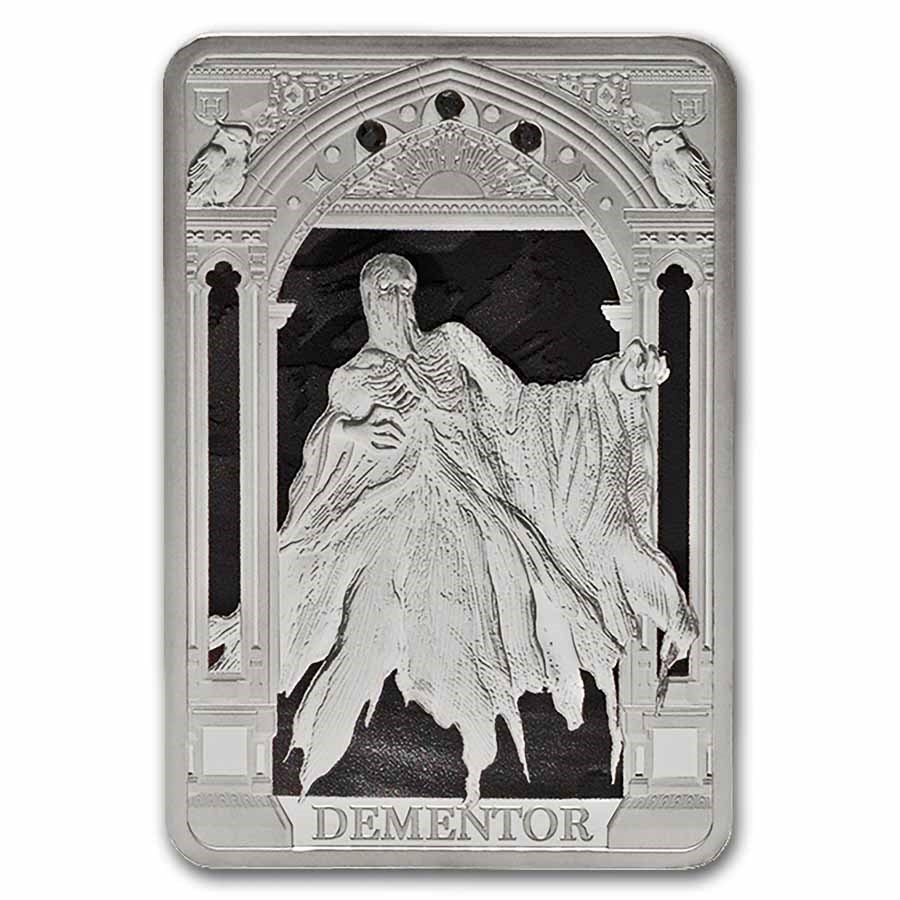 2025 Niue 1 oz Silver $2 HP Magical Creatures: Dementor