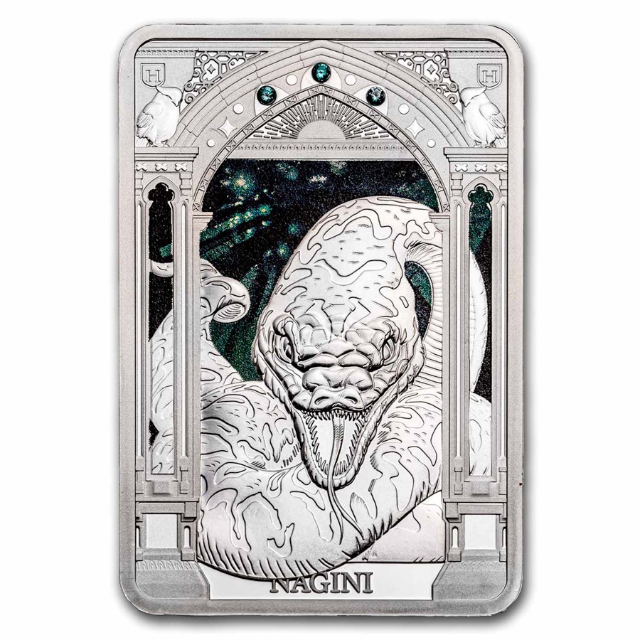 2025 Niue 1 oz Silver $2 HP Magical Creatures: Nagini Coin