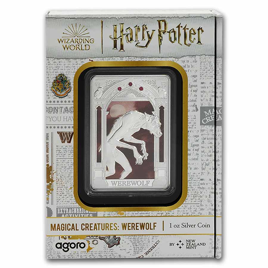 ★ハリーポッター ★ハーマイオニー ★2025 ソロモン ★NGC PF69UC 2025 Niue 1 oz Silver $2 HP Magical Creatures: Werewolf