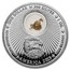 2025 Niue 1 oz Silver $2 In the Footsteps of Jesus Ascension